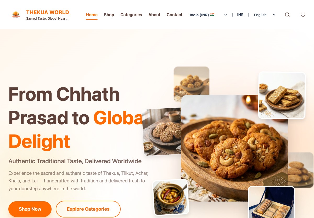 ThekuaWorld website screenshot